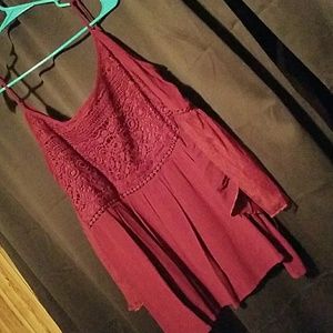 Off the shoulder dressy blouse